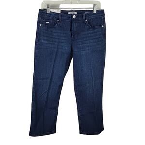 Nine West Chrystie Capri Jeans, Broome, Size 6, NWT